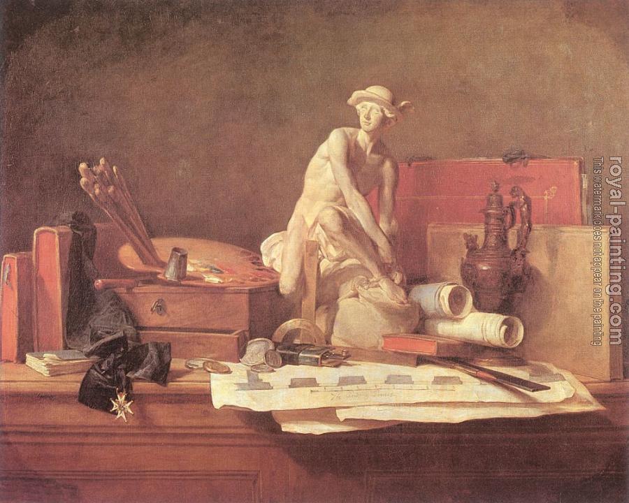 Jean Baptiste Simeon Chardin : The Attributes of the Arts and their Rewards